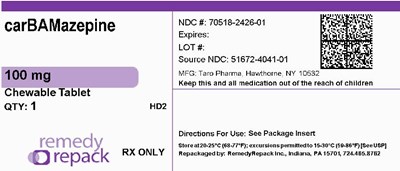 Mm2 (Carbamazepine 100mg 70518 2426 01)